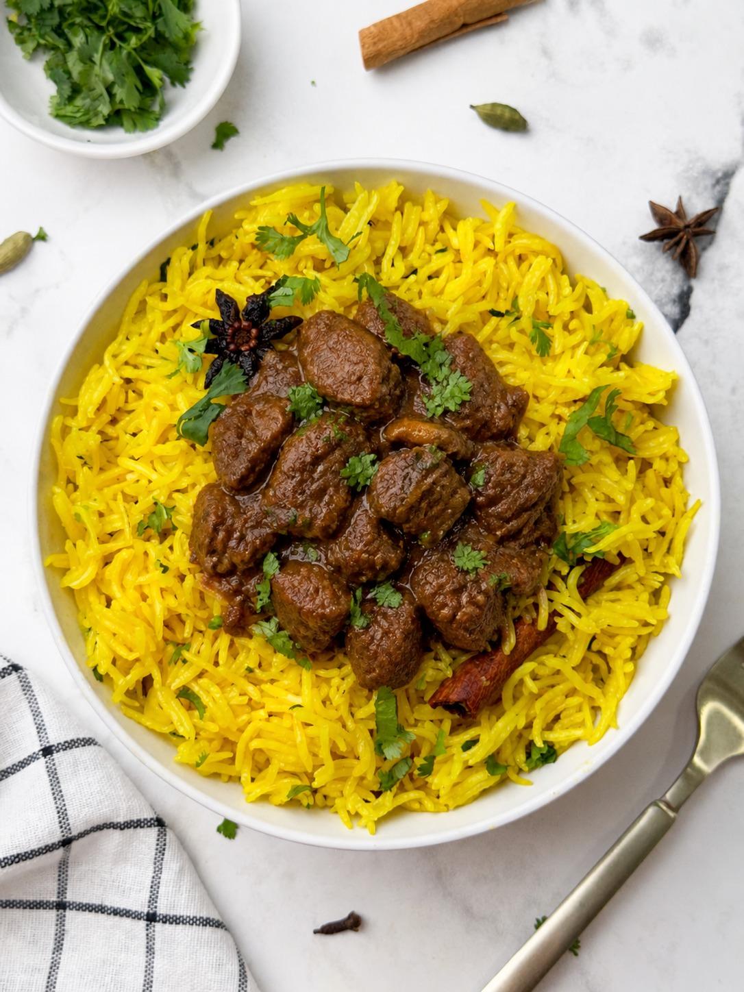 Bœuf riz au citron
