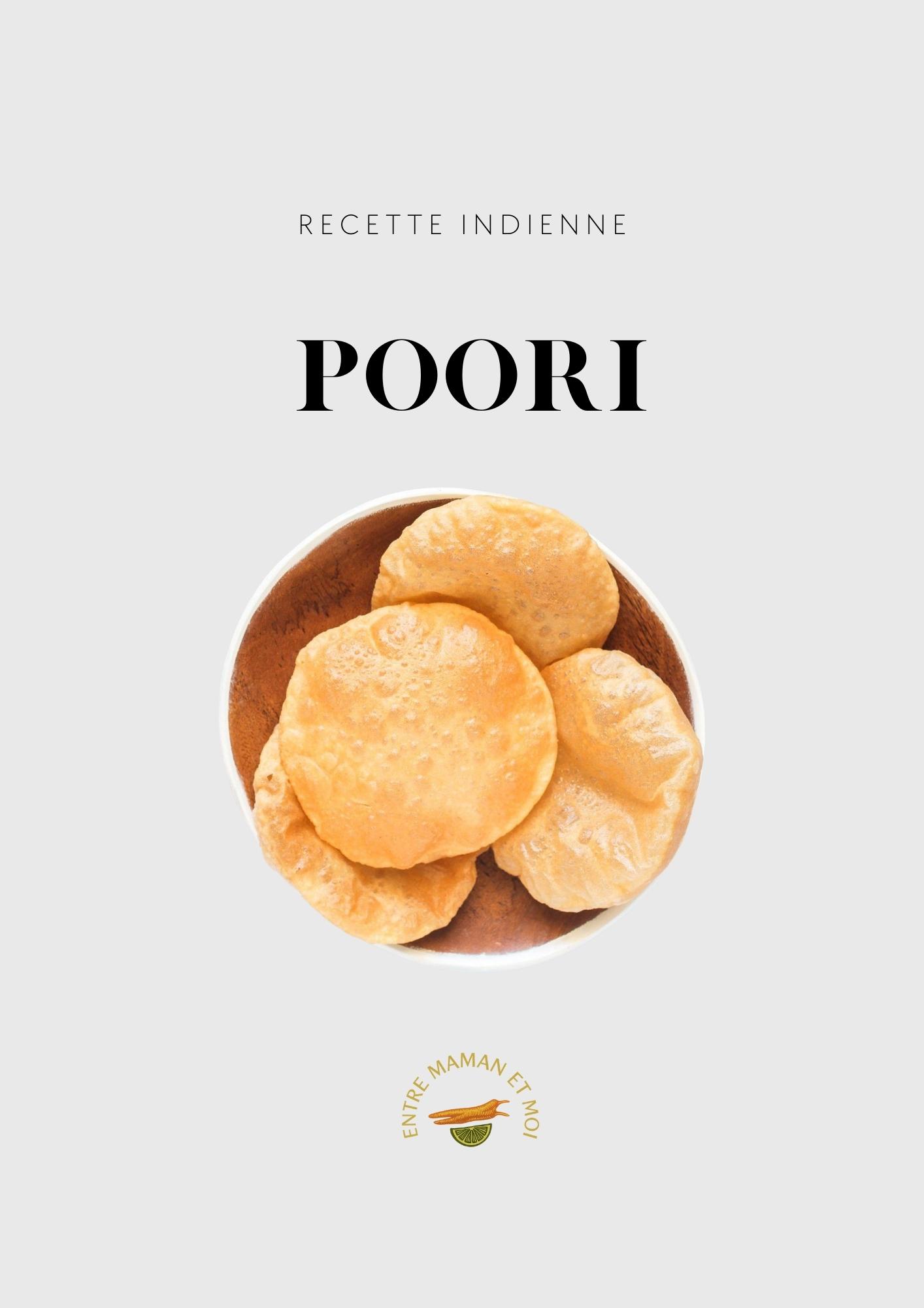 Poori de pomme de terre (végétarien)