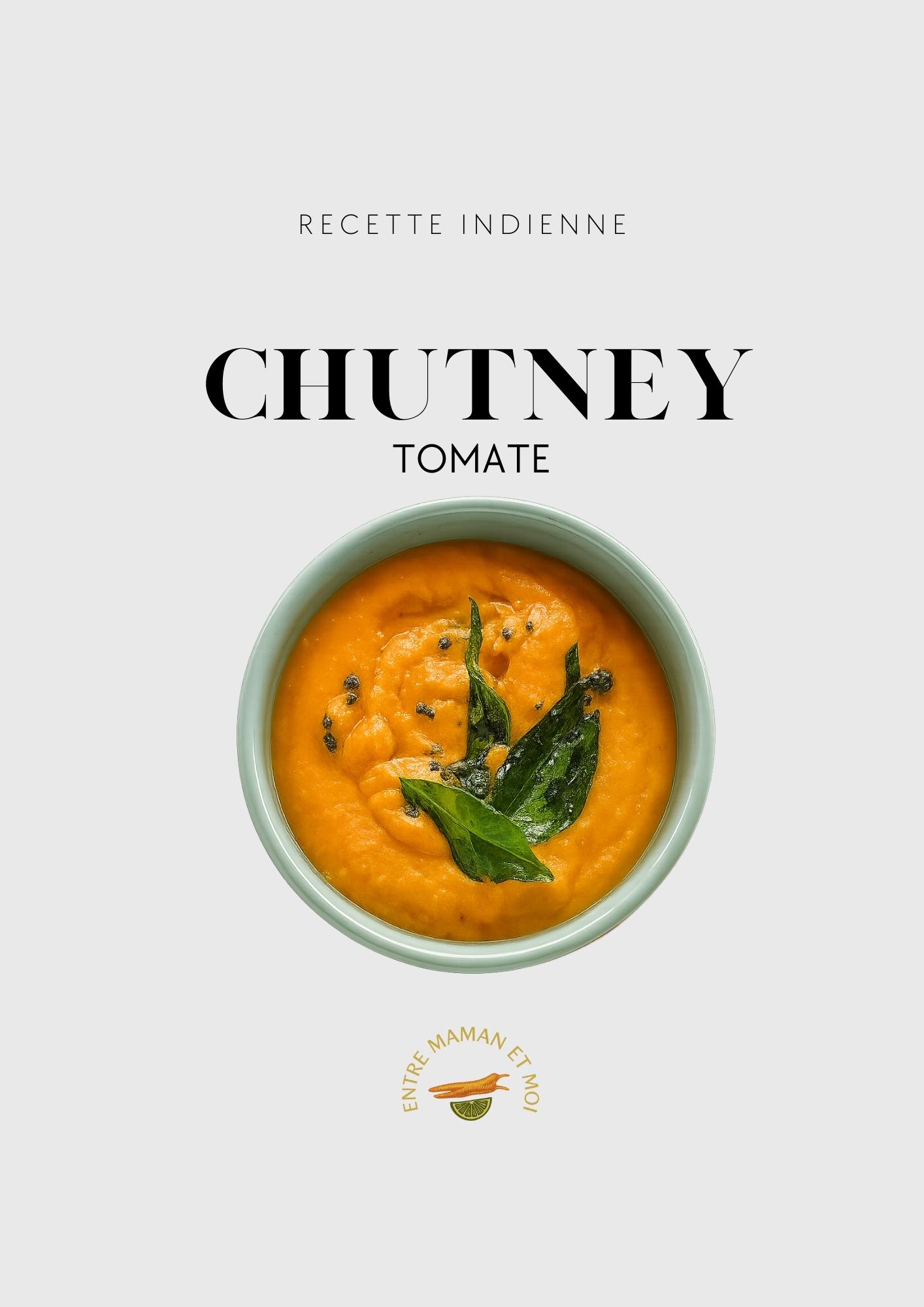 Chutney Tomate authentique