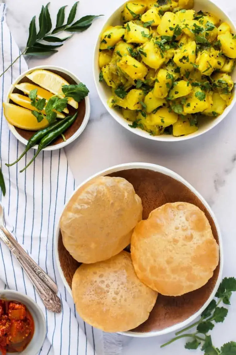 Poori & Aloo Sabzi